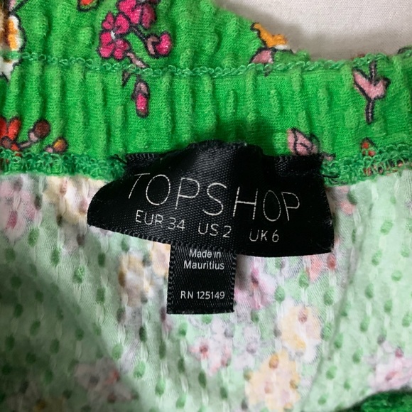 TOPSHOP green crop top - Picture 6 of 6